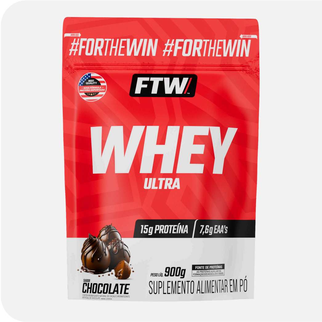 FTW 100% WHEY REFIL 900G - CHOCOLATE