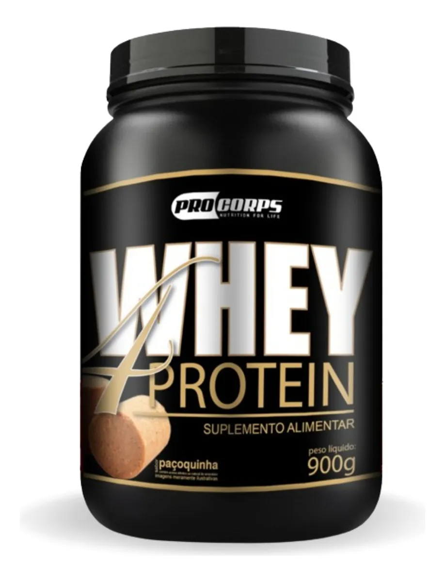 Whey Paçoquinha 900g - Sabor Irresistível e Alta Digestibilidade