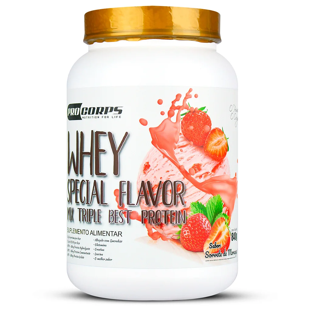 Sorvete de Morango Special Flavor 500g