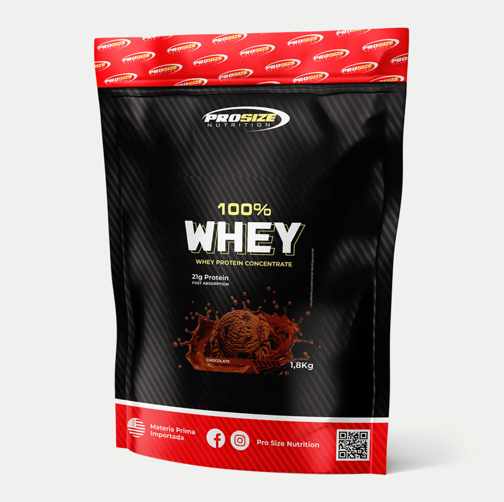 Pro Size Nutrition - 100% Whey (1,8kg)